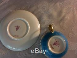 Antique Decorative Staffordshire Minton Tea Cup and Saucer. Rare