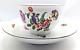 Antique Derby Tea Bowl And Saucer Floral Ribbed 1758 Rose Bouquet Read