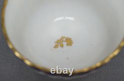 Antique English 18th Century Derby Cobalt & Gold Porcelain Tea Bowl C1782-1800