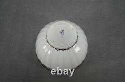 Antique English 18th Century Derby Cobalt & Gold Porcelain Tea Bowl C1782-1800