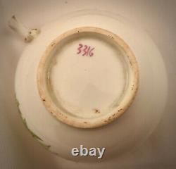 Antique English Tea Cup Saucer & Dessert Plate, Jonquils