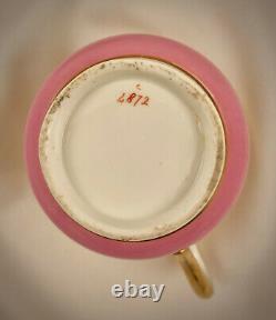 Antique English Tea Cup & Saucer, Fine Quality