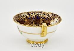 Antique HAMMERSLEY & Co cup Cobalt Blue and Gold Bone China