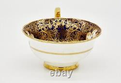 Antique HAMMERSLEY & Co cup Cobalt Blue and Gold Bone China