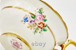 Antique HAMMERSLEY & Co cup Cobalt Blue and Gold Bone China