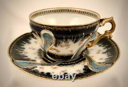 Antique Haviland & Co. Limoges Tea Cup & Saucer