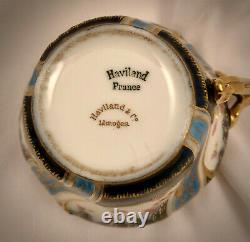 Antique Haviland & Co. Limoges Tea Cup & Saucer