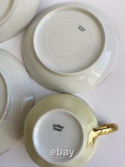 Antique Haviland Limoges China 4 Pieces Place Tea/ Coffee Set 1900s France