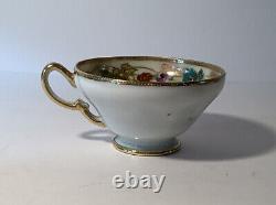 Antique JPL Nippon Hand Painted Fine Detailed Gold Leaf Tea Cup