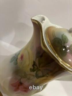 Antique J&C Bavaria Louise Porcelain 9 Server & 2 Tea Cup & Saucer Germany