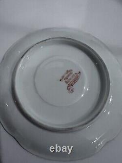 Antique J&C Bavaria Louise Porcelain 9 Server & 2 Tea Cup & Saucer Germany