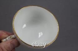 Antique KPM Berlin Hand Painted KPM74 Floral Butterfly & Gold Tea Cup & Saucer G