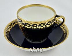 Antique KPM Royal Berlin Tea Cup & Saucer