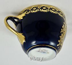 Antique KPM Royal Berlin Tea Cup & Saucer
