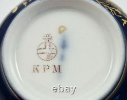 Antique KPM Royal Berlin Tea Cup & Saucer