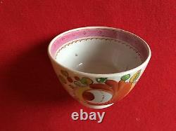 Antique King's Rose Creamware Pearlware Tea Cup Bowl 19th century 1810 1820