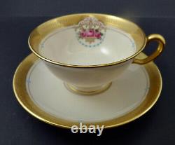 Antique Lenox Belleek Tea Cup & Saucer