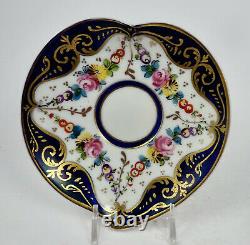 Antique Limoges Tea Cup & Saucer, Heart Shaped