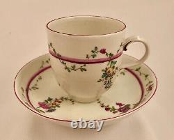 Antique Ludwigsburg Tea Cup & Saucer, 1765