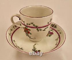 Antique Ludwigsburg Tea Cup & Saucer, 1765