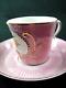 Antique Made In Germany Tiny Pink Tea Cup & Saucer (1895)