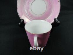 Antique Made in Germany Tiny Pink Tea Cup & Saucer (1895)