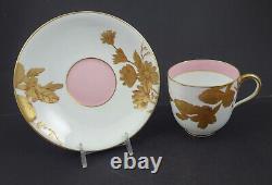 Antique Minton Tea Cup & Saucer, Egg Shell China
