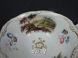 Antique Minton Tea Cup & Saucer, Scenic