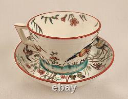 Antique Mintons Tea Cup & Saucer, Flying Cranes