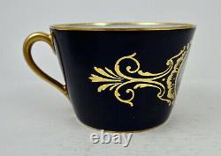 Antique Nymphenburg Tea Cup & Saucer Scenic