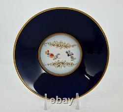 Antique Nymphenburg Tea Cup & Saucer Scenic