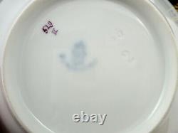 Antique Nymphenburg Tea Cup & Saucer Scenic