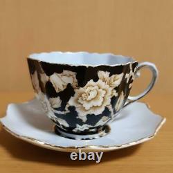 Antique PARAGON Coffee Tea cup & saucer Fine Bornchina from japan
