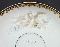 Antique Paris Portrait Cup & Saucer, Sevres Style, C