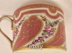 Antique Paris Tea Cup & Saucer, Sevres Style