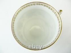 Antique Pirkenhammer Tea Cup & Saucer with Dessert Plate 2640 C 1887 1890