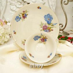 Antique Porcelain Germany Tea Cup Saucer Dinnerware Serveware Set C Grade Mark