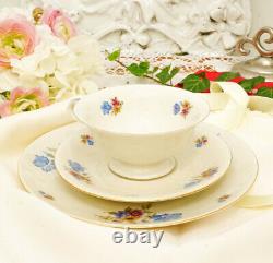 Antique Porcelain Germany Tea Cup Saucer Dinnerware Serveware Set C Grade Mark