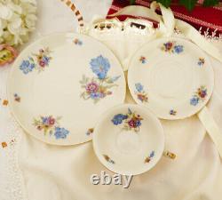 Antique Porcelain Germany Tea Cup Saucer Dinnerware Serveware Set C Grade Mark