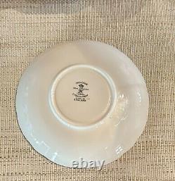 Antique Radfords Fenton Gold And Floral Teacup And Saucer #8548