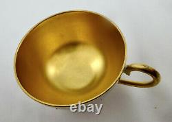 Antique Royal Doulton Tea Cup & Saucer, Gilded