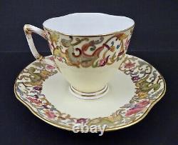 Antique Royal Worcester Tea Cup & Saucer