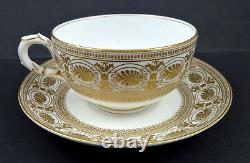 Antique Royal Worcester Tea Cup & Saucer