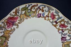 Antique Royal Worcester Tea Cup & Saucer