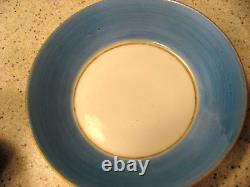 Antique Sevres Gold Painted Portrait Tea Cup and Saucer 18th Century 1756