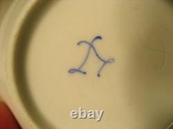 Antique Sevres Gold Painted Portrait Tea Cup and Saucer 18th Century 1756