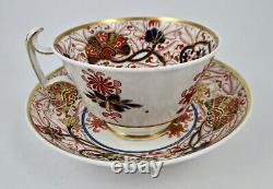 Antique Spode Tea Cup & Saucer, Imari Style