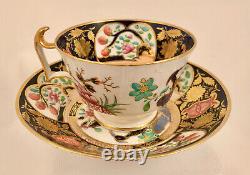 Antique Spode Tea Cup & Saucer, London Shape, Imari Style