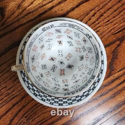 Antique The Cup Of Knowledge Fortune Telling Tea Cup Grosvenor Jackson & Gosling