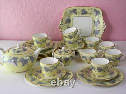 Antique Wedgewood Josephine Bone China Tea Cups, 8 dinner sets 28 pieces